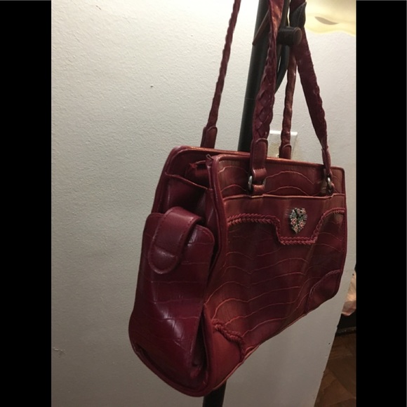 DARK RED POCKETBOOK - Picture 3 of 5